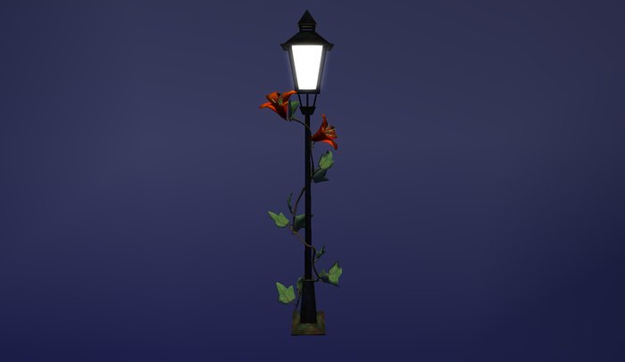 Rusty Ivy Lantern.