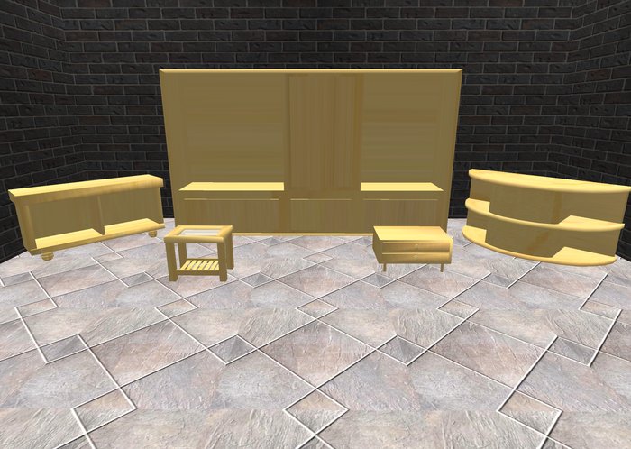 5pc Furniture Set 