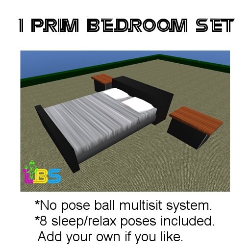 .::[LBS]::. 1 Prim Bedroom Set