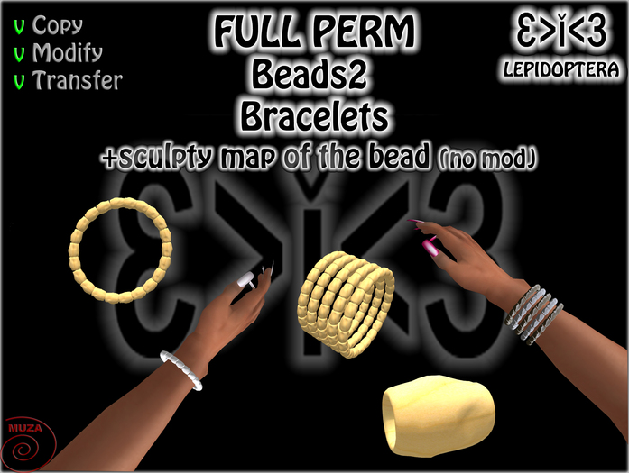 }>i<{ Beads2 Bracelets FULL PERM
