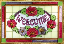 Stained Glass Welcome