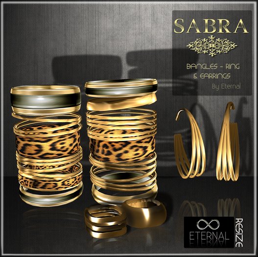 SABRA Bangles, Ring & Earrings