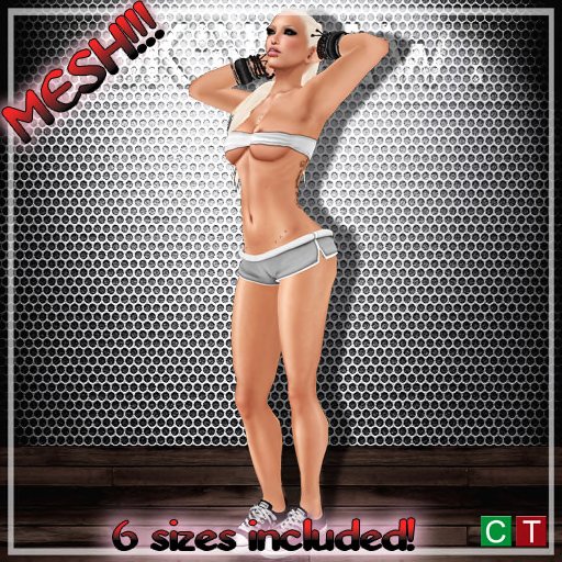 FnH LIl'Shorts (MESH) Grey