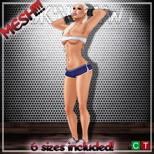 FnH LIl'Shorts (MESH) Blue