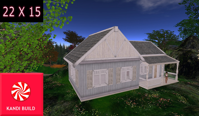 KANDI BUILD Cottage liefste Grey-blue