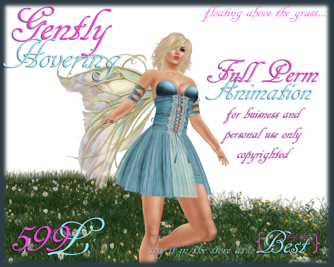 {OnlytheBest} Gently Hovering- Full Perm Animation