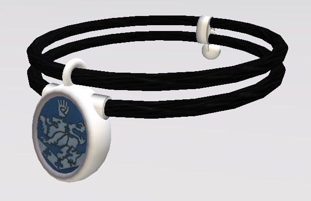 Cullen Family Crest - Choker/Necklace - Rings