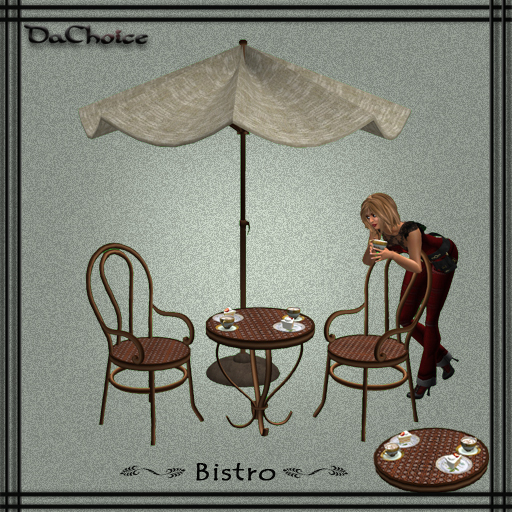 *DaChoice*- Cafe & Bistro set...