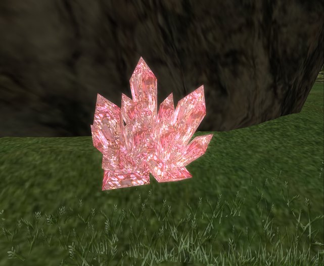 *D*D* Petite - Glowing Crystal Cluster - Rose