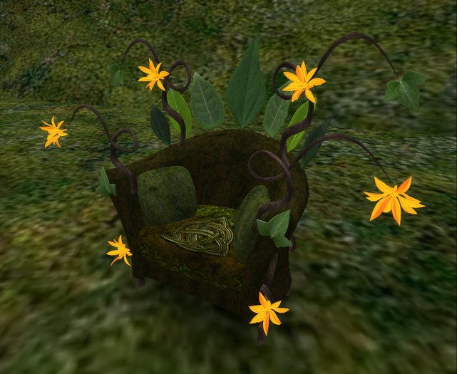 *D*D* Petites - Forest Throne w/ Flowers