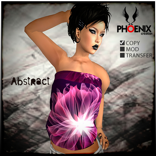 [P] Phoenix Abstract  Tube Top Mesh
