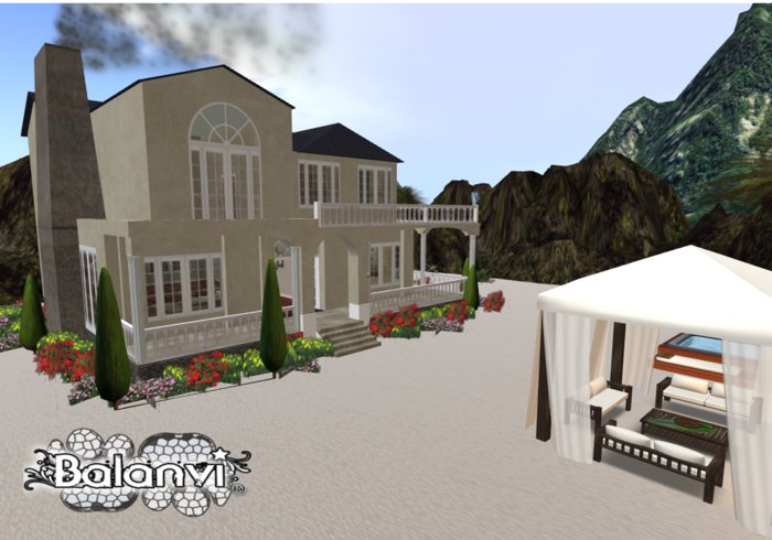 399 L$/WK - 4096 SQM SKY MANSION