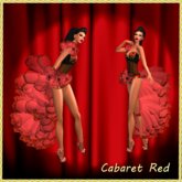cabaret red outfit