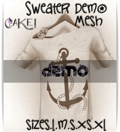 [[>CaKe!<]]DEMO.Sweater-mesh