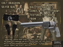 Colt dragoons Silver Seal Revolvers