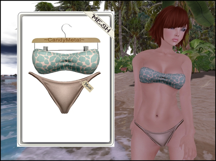 ~CandyMetal~ Mimi Mesh Bikini Giraffe Cake