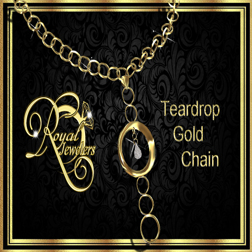Teardrop Necklace - Gold (Boxed)