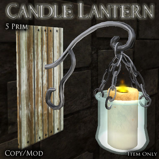 Glass Candle Lantern -  CM 