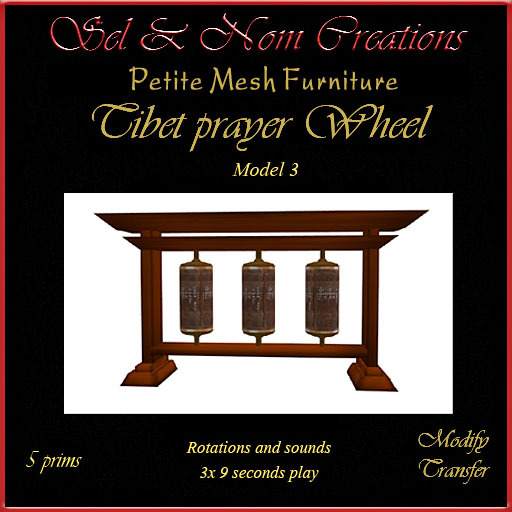 Prayer Wheel "Petite" MTP