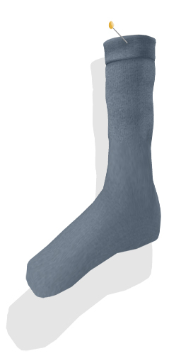-Entente- Classic Sock - Slate