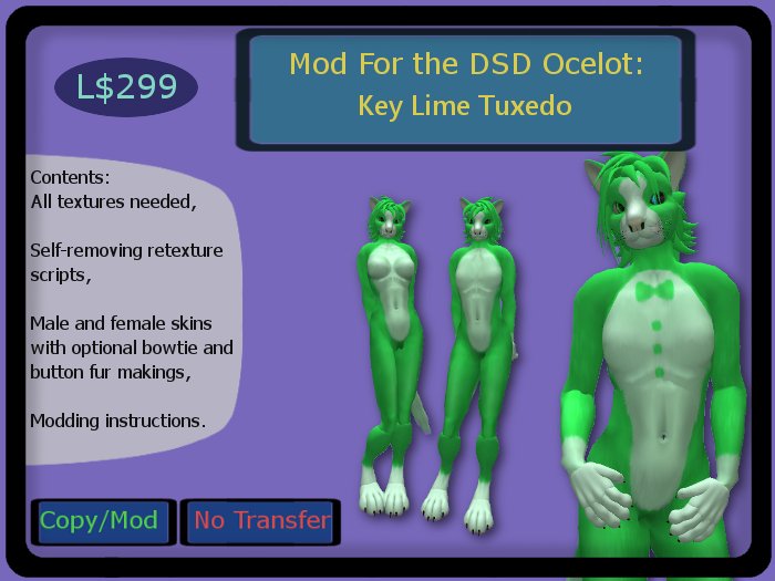 Key Lime Ocelot Mod