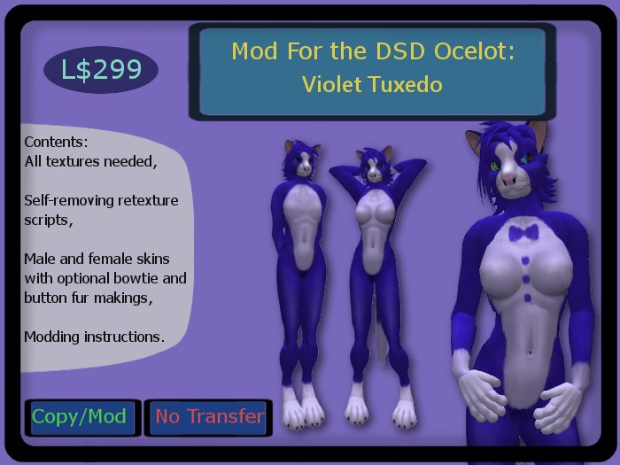 Violet Ocelot Mod