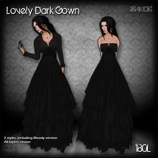 [ SAKIDE ] Lovely Dark Gowns