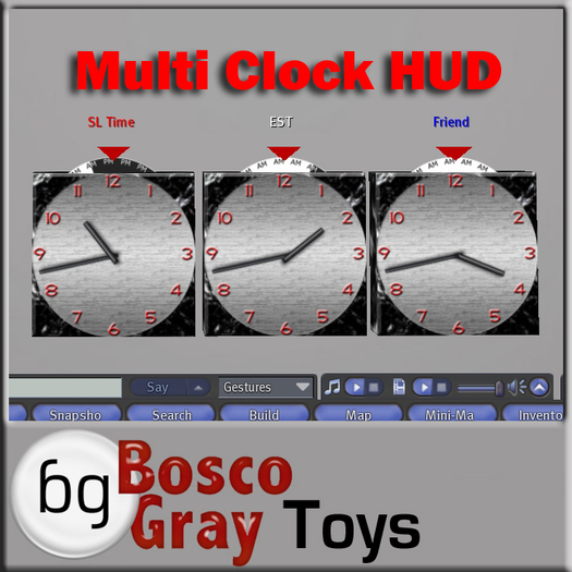 Multi Clock Hud Kit 2012