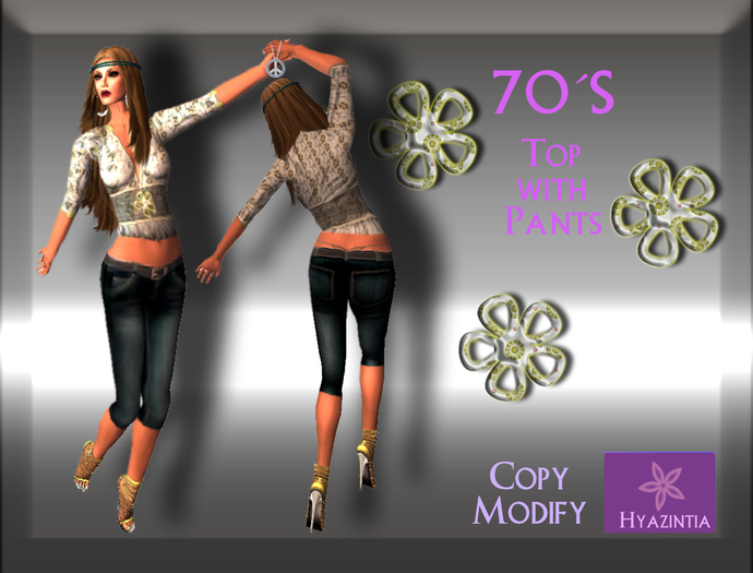 70s Top and Pants