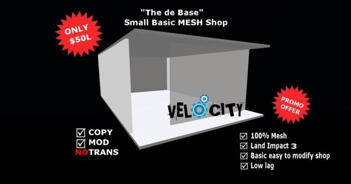 VELOCITY The de Base Mesh Shop