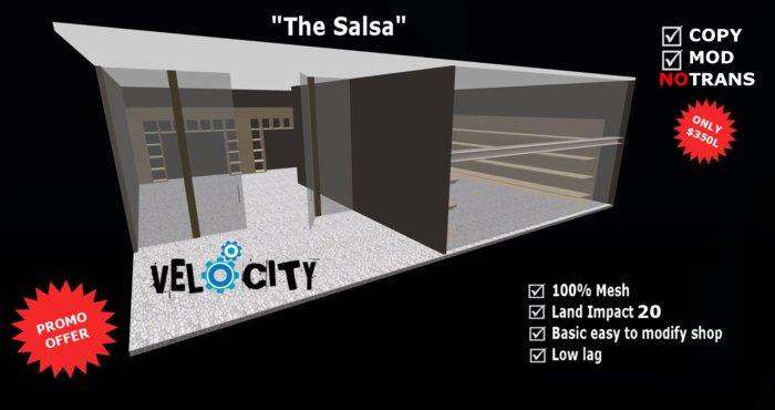 VELOCITY Salsa Mesh Shop