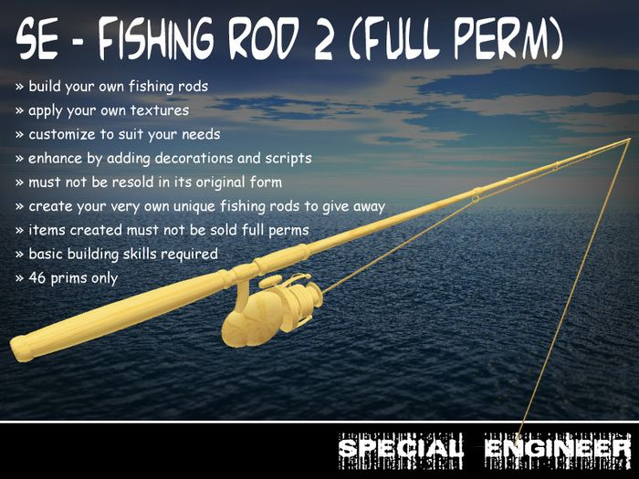 SE - Fishing Rod 2 (Full Perm) (Boxed)