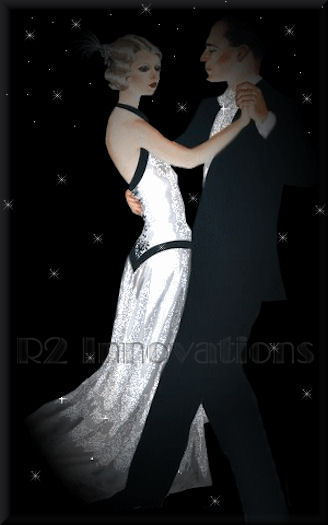 Dancing Ballroom Couple
