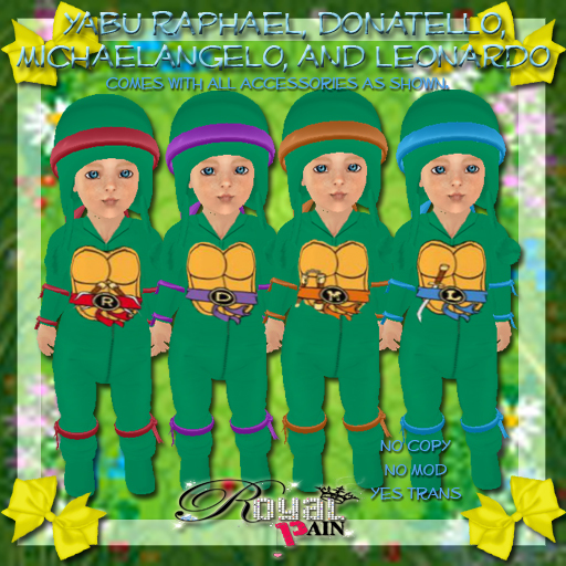 *-* Royal Pain *-* Royal Yabu Ninja Turtle Raphael Boxed