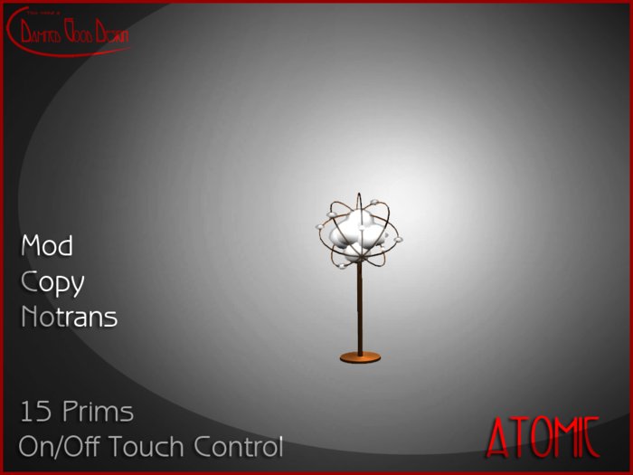 Damned Good Design:  Atomic Task Lamp - copper