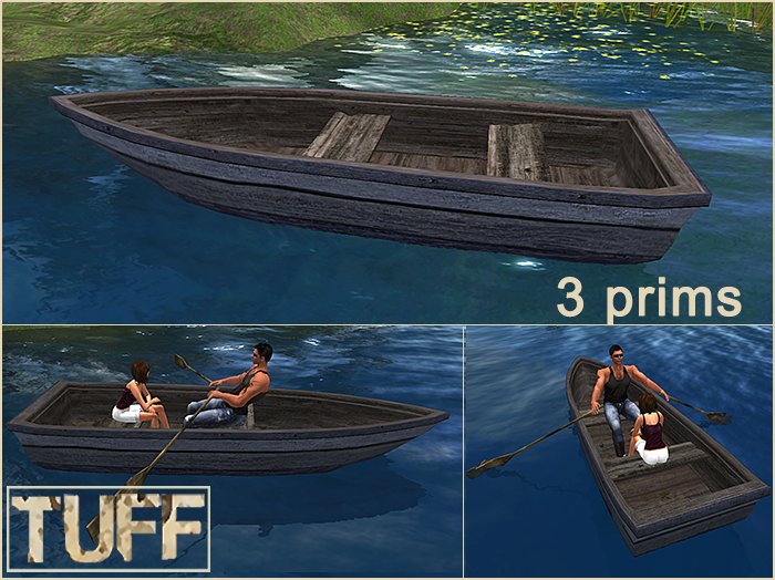 [TUFF] Blue Wood Rowboat LP