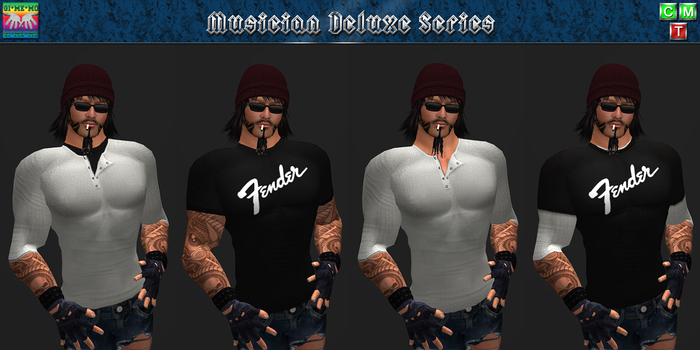 FENDER Deluxe Series Shirt Set
