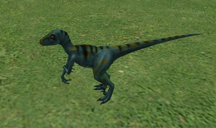 ARM - A Rigged Mesh -  Jurassic Velociraptors!