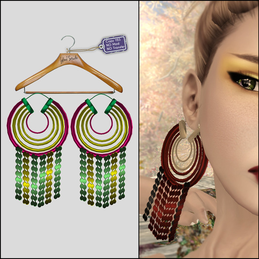 [ glow ] studio Villemo Earrings Colors