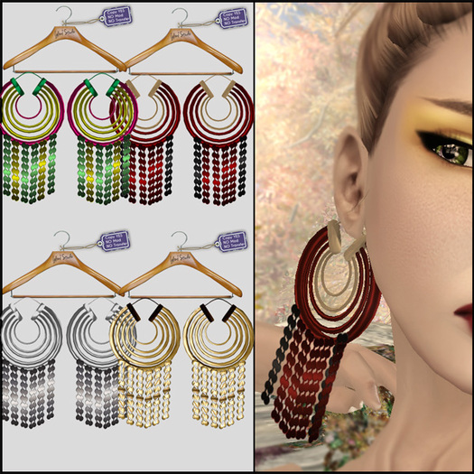 [ glow ] studio Villemo Earrings FAT PACK