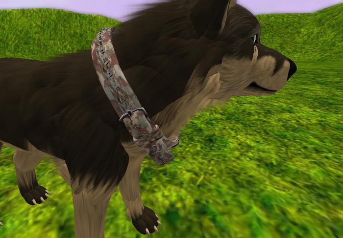 twi - collar army with bullits green/brown(open collar)