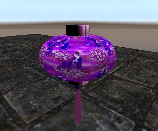 ::TheCandyShop:: Decor:: Lampoon: Asian Geisha Pattern