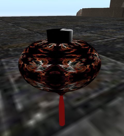 ::TheCandyShop:: Decor:: Lampoon: Asian Dragon Pattern