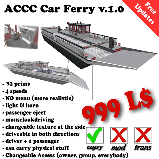 ACCC Car Ferry v.1.0
