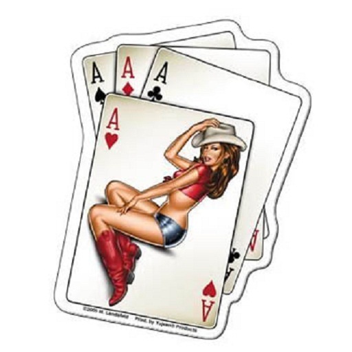 PinUp Deck Of Cards Rug 