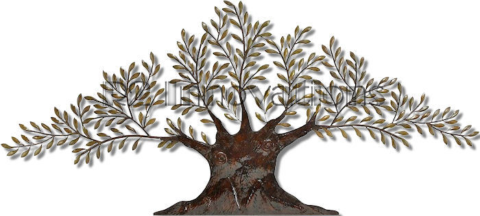 Olive Tree Metal Art