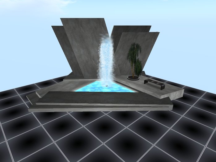 Modern Decorative Fountain V2