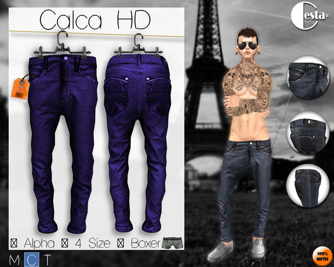 " Calca HD " Dark Violet