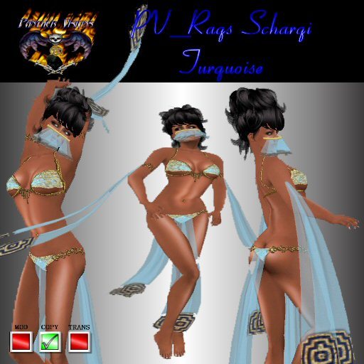 PV_Belly Dancer Raqs Scharqi Turquoise