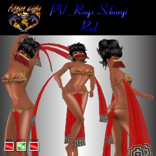 PV_Belly Dancer Raqs Scharqi Red